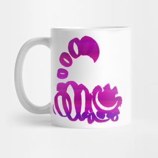 Cheshire Cat Ombre Silhouette Mug